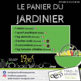 Panier du jardinier Juin
