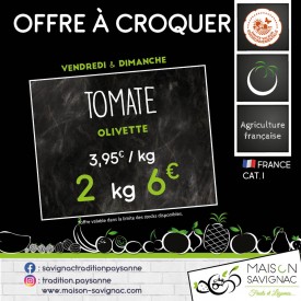 Tomate olivette (2 kg)
