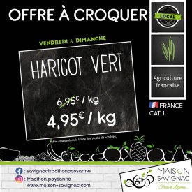 Promo haricot vert (1Kg)