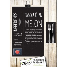 Recette - Taboulet au melon