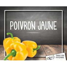 Poivron JAUNE (500g)