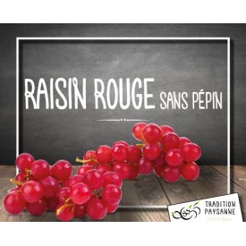 Raisin sans pépins rouge...