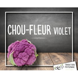 Chou-fleur violet (500 gr)