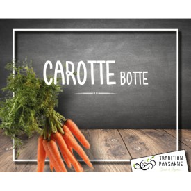 Carotte de couleur (la botte)