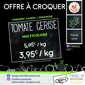 Tomate Cerise Multicolore