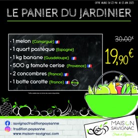 Panier du jardinier Mai