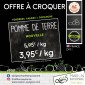 Pomme de terre chaire ferme