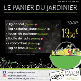 Panier du jardinier Juin