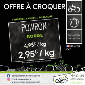 Poivron ROUGE