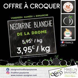 Nectarine blanche