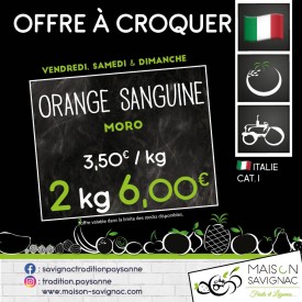 Orange Sanguine (1 kg)