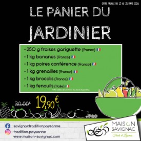 Panier du jardinier Mars