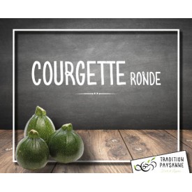 Courgette ronde (500g)