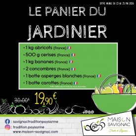 Panier du jardinier Mai